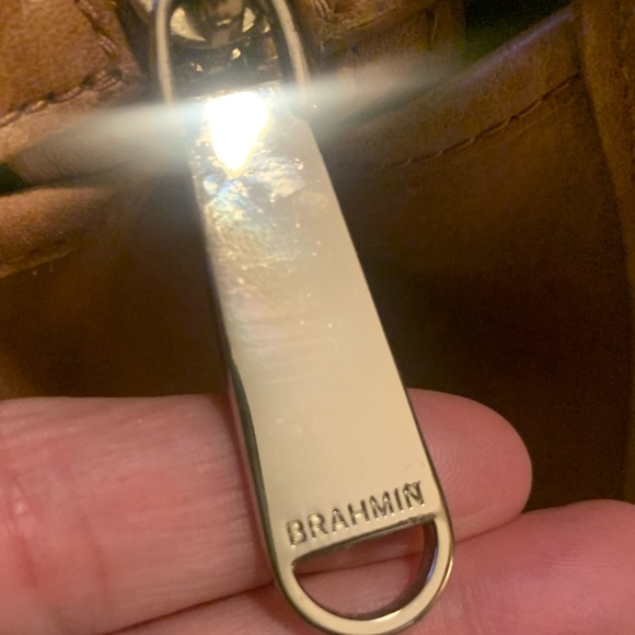 RARE Brahmin Sadie Tan Meri Tote - Picture 10 of 11